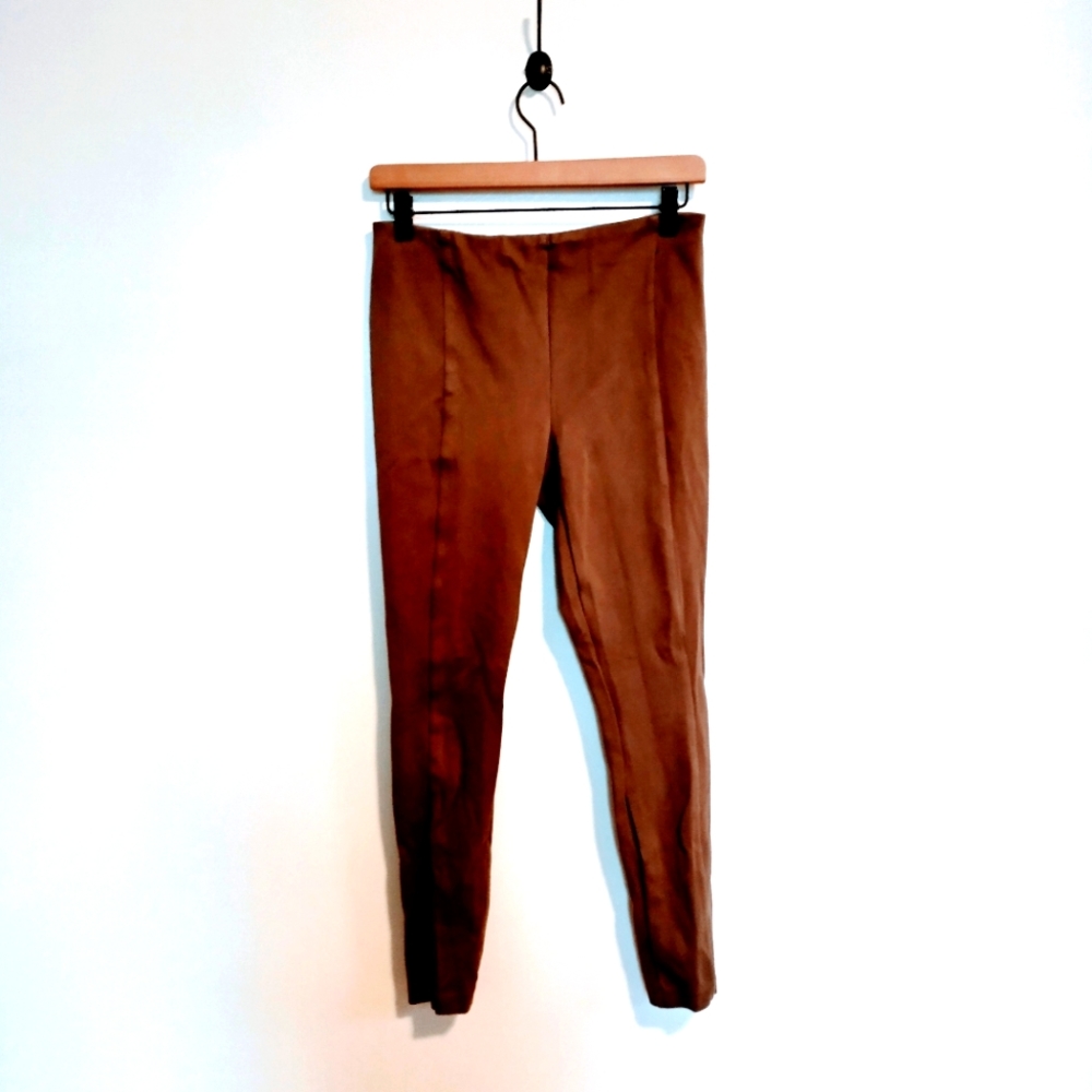 Rachel Zoe brown leggings dress pants size small